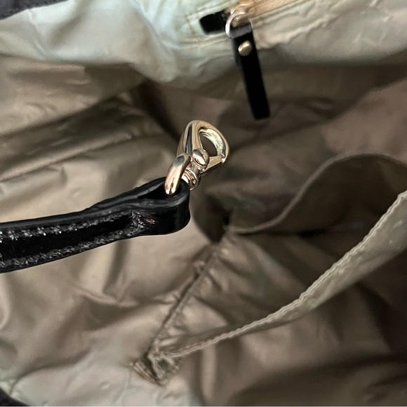 Kate Spade Large Black Quilted Tote/Diaper Bag - Picture 7 of 9